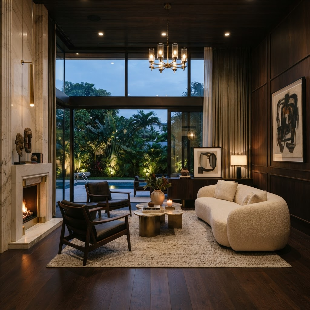 Interior of a Havillah luxury residence